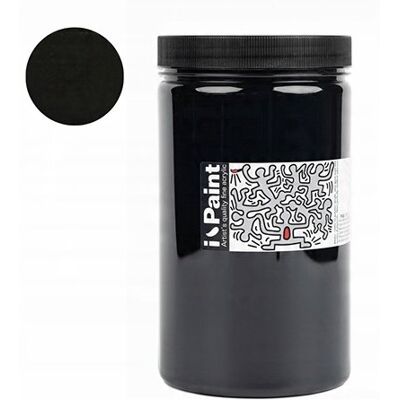 FARBA AKRYLOWA artystyczna czarna Renesans IPAINT 1200ml 18 CZERŃ KARBO FARBA AKRYLOWA artystyczna czarna Renesans IPAINT 1200ml 18 CZERŃ KARBO