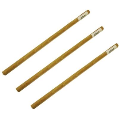 Creative 3 gładkie bębny drewniane do tkactwa ściennego 30 cm Ø 12 mm Creative 3 gładkie bębny drewniane do tkactwa ściennego 30 cm Ø 12 mm
