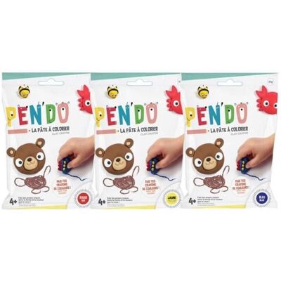 Youdoit 3 kolorowe kredki DIY - czerwono-żółto-niebieskie Youdoit 3 kolorowe kredki DIY - czerwono-żółto-niebieskie