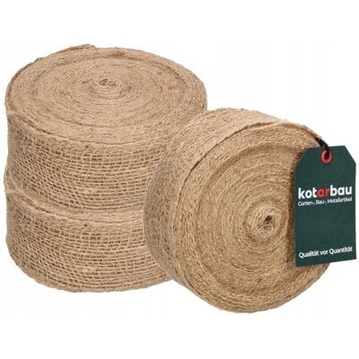 Kotarbau 3X Taśma Wstążka Dekoracyjna Jutowa 60 Mm Tasiemka Naturalna Juta Rolka 20M Kotarbau 3X Taśma Wstążka Dekoracyjna Jutowa 60 Mm Tasiemka Naturalna Juta Rolka 20M