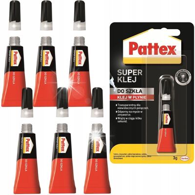 6x PATTEX SPECJALISTYCZNY KLEJ DO SZKŁA LUSTER W PŁYNIE WODOODPORNY 6x PATTEX SPECJALISTYCZNY KLEJ DO SZKŁA LUSTER W PŁYNIE WODOODPORNY