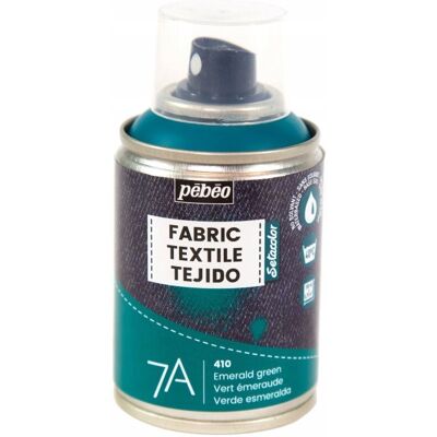 Farba do tkanin Pebeo 7A - Zieleń szmaragdowa spray 100ml Farba do tkanin Pebeo 7A - Zieleń szmaragdowa spray 100ml