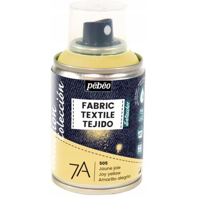 PEBEO 7A SPRAY FARBA DO TKANIN 100ML -Joy Yellow PEBEO 7A SPRAY FARBA DO TKANIN 100ML -Joy Yellow