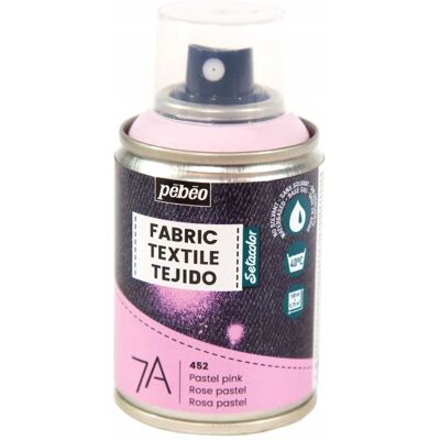 PEBEO 7A Spray Farba Do Tkanin 100Ml Pastel Pink PEBEO 7A Spray Farba Do Tkanin 100Ml Pastel Pink