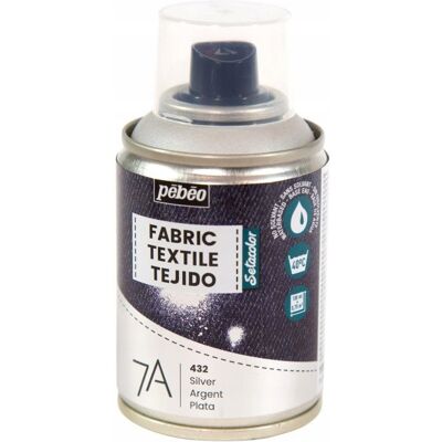 PEBEO 7A SPRAY FARBA DO TKANIN 100ML - SILVER PEBEO 7A SPRAY FARBA DO TKANIN 100ML - SILVER