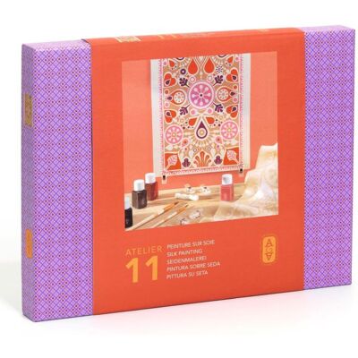 Djeco AGA Atelier 11 - malowanie na jedwabiu GA10011 Djeco AGA Atelier 11 - malowanie na jedwabiu GA10011