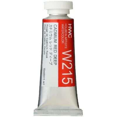 Akwarela w tubce Holbein 15ml Cadmium Red DP W215 Akwarela w tubce Holbein 15ml Cadmium Red DP W215