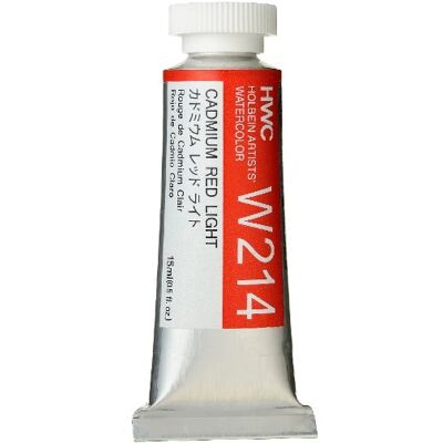 Akwarela w tubce Holbein 15ml Cadmium Red LT W214 Akwarela w tubce Holbein 15ml Cadmium Red LT W214