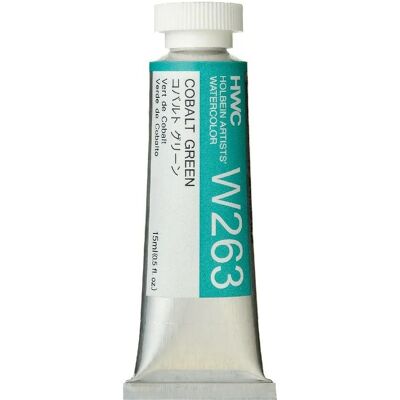 Akwarela w tubce Holbein 15ml Cobalt Green W263 Akwarela w tubce Holbein 15ml Cobalt Green W263