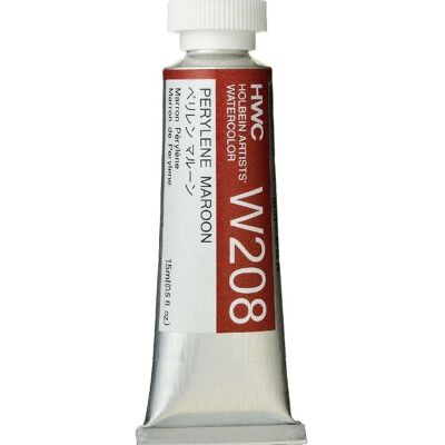 Akwarela w tubce Holbein 15ml Perylene Maroon W208 Akwarela w tubce Holbein 15ml Perylene Maroon W208
