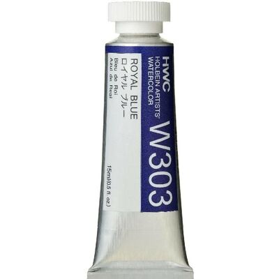 Akwarela w tubce Holbein 15ml Royal Blue W303 Akwarela w tubce Holbein 15ml Royal Blue W303