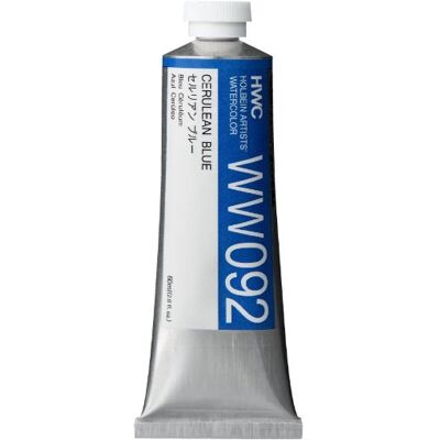 Akwarela w tubce Holbein 60ml Cerulean Blue WW092 Akwarela w tubce Holbein 60ml Cerulean Blue WW092