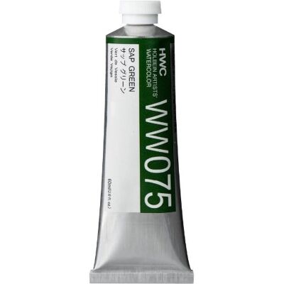 Akwarela w tubce Holbein 60ml Sap Green WW075 Akwarela w tubce Holbein 60ml Sap Green WW075