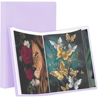 Artulio Album Książka A2 Do Haftu Diamentowego – Purpurowy Artulio Album Książka A2 Do Haftu Diamentowego – Purpurowy