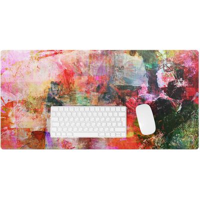 Tulup Antypoślizgowa mata na biurko z nadrukiem – Stylowa ochrona blatu - Abstrakcyjna mozaika 90x45 cm Tulup Antypoślizgowa mata na biurko z nadrukiem – Stylowa ochrona blatu - Abstrakcyjna mozaika 90x45 cm