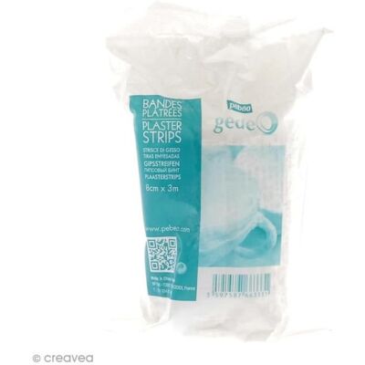 PEBEO Banda gipsowa Gédéo 3 m x 8 cm PEBEO Banda gipsowa Gédéo 3 m x 8 cm