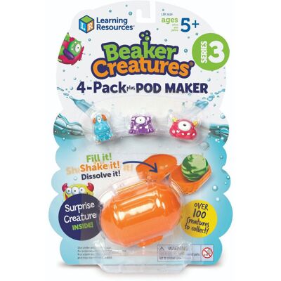 Learning Resources Beakers Creatures, Laboratorium Kosmitów, Zestaw Naukowy Do Tworzenia Kul Learning Resources Beakers Creatures, Laboratorium Kosmitów, Zestaw Naukowy Do Tworzenia Kul