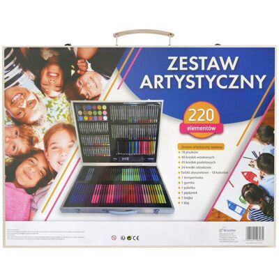 Beniamin, Zestaw artystyczny 220 elementów Beniamin, Zestaw artystyczny 220 elementów