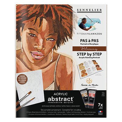 Sennelier Blessing – farby akrylowe Abstract 7 x 21 ml + akcesoria Sennelier Blessing – farby akrylowe Abstract 7 x 21 ml + akcesoria