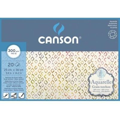 Canson Papier akwarelowy 25x36cm - 300g Canson Papier akwarelowy 25x36cm - 300g