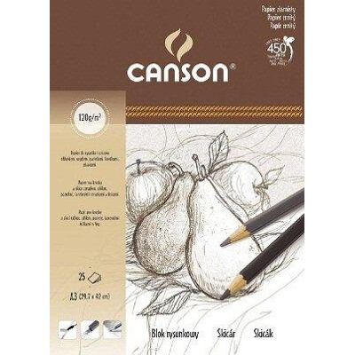 Hamelin Blok Rysunkowy Canson, A3, 25 Kartek Hamelin Blok Rysunkowy Canson, A3, 25 Kartek
