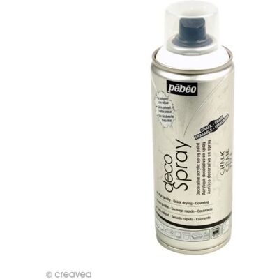 PEBEO Bomba do farby DecoSpray 200 ml Farba do kreatywnych pasji DecoSpray: Kolor: Efekt kredowy Ilość: 200 ml (pokrywa) PEBEO Bomba do farby DecoSpray 200 ml Farba do kreatywnych pasji DecoSpray: Kolor: Efekt kredowy Ilość: 200 ml (pokrywa)