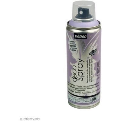 PEBEO Bomba farbująca DecoSpray 200 ml Farba do kreatywnych hobby DecoSpray: Kolor: Fioletowy pastelowy Ilość: 200 ml (pokrywa) PEBEO Bomba farbująca DecoSpray 200 ml Farba do kreatywnych hobby DecoSpray: Kolor: Fioletowy pastelowy Ilość: 200 ml (pokrywa)