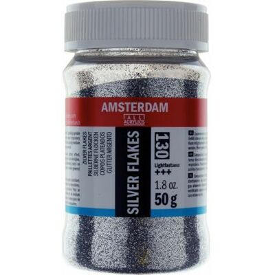 Talens Srebrne płatki brokatu - Hobby glitter Talens Srebrne płatki brokatu - Hobby glitter