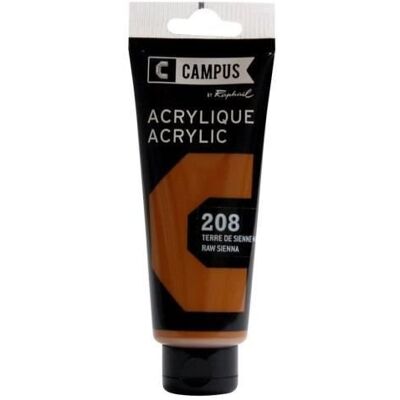 Inny producent Campus by Raphael 208 Surowa farba akrylowa sienna 100 ml Inny producent Campus by Raphael 208 Surowa farba akrylowa sienna 100 ml