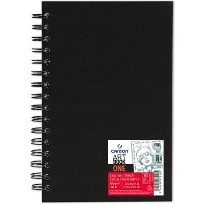 Hamelin Canson, Szkicownik Na Spirali Canson Artbook One Hamelin Canson, Szkicownik Na Spirali Canson Artbook One