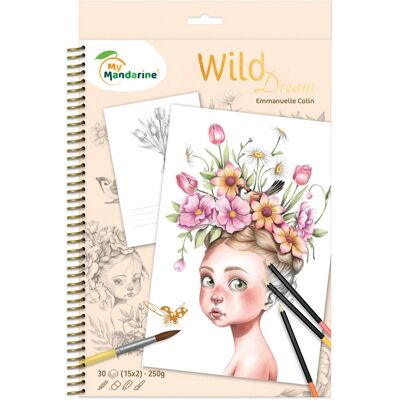 Clairefontaine Kolorowanka A4 Wild - Emmanuelle Colin Clairefontaine Kolorowanka A4 Wild - Emmanuelle Colin