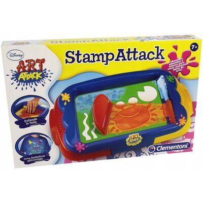 Clementoni Art Attack Stamp Attack Malowanie ubrań Clementoni Art Attack Stamp Attack Malowanie ubrań