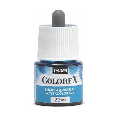 PEBEO COLOREX CYAN 45ml Tusz akwarelowy PEBEO COLOREX CYAN 45ml Tusz akwarelowy