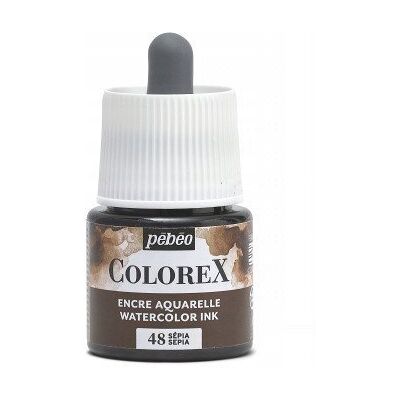PEBEO COLOREX SEPIA 45ml Tusz akwarelowy PEBEO COLOREX SEPIA 45ml Tusz akwarelowy
