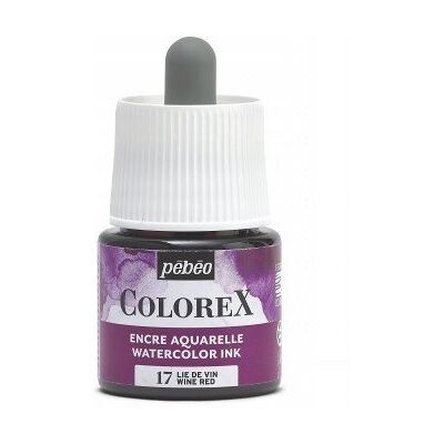 PEBEO COLOREX WINE RED 45ml Tusz akwarelowy PEBEO COLOREX WINE RED 45ml Tusz akwarelowy