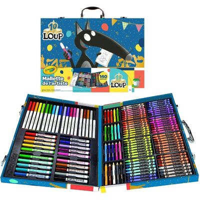 Crayola Artystyczny Zestaw Kredek I Pisaków W Walizce 140 El Crayola Artystyczny Zestaw Kredek I Pisaków W Walizce 140 El