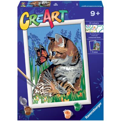Ravensburger CreArt dla dzieci Malowanie po numerach Najlepsi Przyjaciele Ravensburger CreArt dla dzieci Malowanie po numerach Najlepsi Przyjaciele