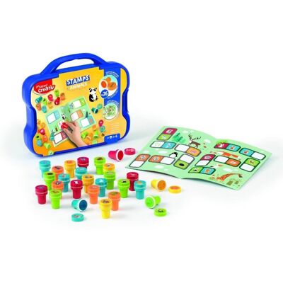 Maped Creativ Kolorowe Stempelki Zwierzęta Maped Creativ Kolorowe Stempelki Zwierzęta