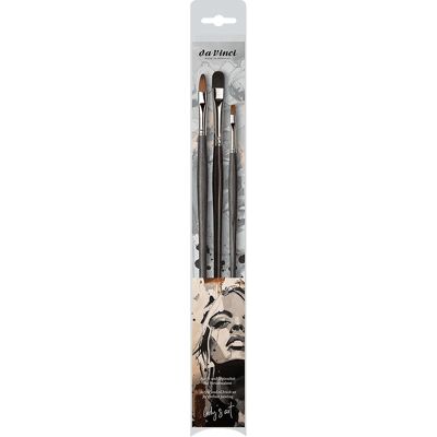 da Vinci Series 11845 - Portrait Acrylic & Oil Painting Set (3 pędzle) da Vinci Series 11845 - Portrait Acrylic & Oil Painting Set (3 pędzle)