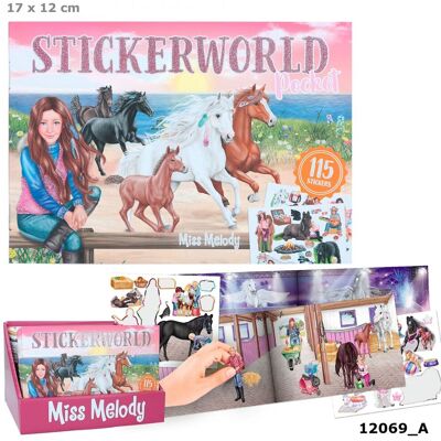 Depesche, Zestaw Z Naklejkami, Miss Melody, 12069a Depesche, Zestaw Z Naklejkami, Miss Melody, 12069a