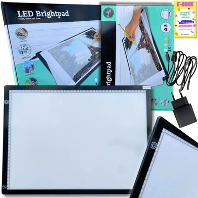 Pltb DESKA KREŚLARSKA PODŚWIETLANA A3 TABLET Tablica Do Rysowania LED Kalka A3 PREZENT DLA DZIECKA + EBOOK Pltb DESKA KREŚLARSKA PODŚWIETLANA A3 TABLET Tablica Do Rysowania LED Kalka A3 PREZENT DLA DZIECKA + EBOOK
