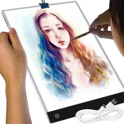 Artemis Deska Kreślarska Tablet Graficzny LED Tablica do Rysowania Podświetlana A4 Artemis Deska Kreślarska Tablet Graficzny LED Tablica do Rysowania Podświetlana A4