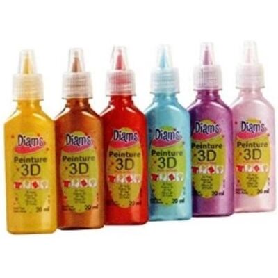 Inny producent DIAM'S 3D - 6 MINI TUB - KOLORY METALICZNE Inny producent DIAM'S 3D - 6 MINI TUB - KOLORY METALICZNE
