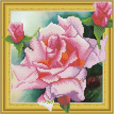 Collection D`Art Diamentowa mozaika 30x30 róże Collection D`Art Diamentowa mozaika 30x30 róże