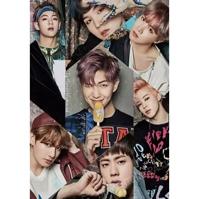 DIAMENTOWA PASJA Haft Diamentowy Obraz Diamentowy Mozaika Diamentowa BTS BANGTAN BOYS ARMY K-pop DIAMENTOWA PASJA Haft Diamentowy Obraz Diamentowy Mozaika Diamentowa BTS BANGTAN BOYS ARMY K-pop