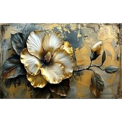 DIAMENTOWA PASJA Haft Diamentowy Obraz Diamentowy Mozaika Diamentowa Diamond Painting Kwiaty DIAMENTOWA PASJA Haft Diamentowy Obraz Diamentowy Mozaika Diamentowa Diamond Painting Kwiaty