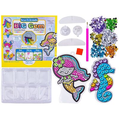 Lean Toys DLA DZIECI HAFT DIAMENTOWY MOZAIKA ZWIERZETA Lean Toys DLA DZIECI HAFT DIAMENTOWY MOZAIKA ZWIERZETA