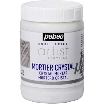 Pebeo Malta Mortier Cristallo Pojemnik z farbami akrylowymi dla artystów - Farby akrylowe dla artystów Pebeo Malta Mortier Cristallo Pojemnik z farbami akrylowymi dla artystów - Farby akrylowe dla artystów