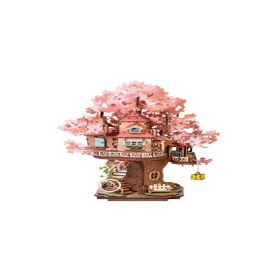 Robotime Drewniany Domek na drzewie Sakura Robotime Drewniany Domek na drzewie Sakura