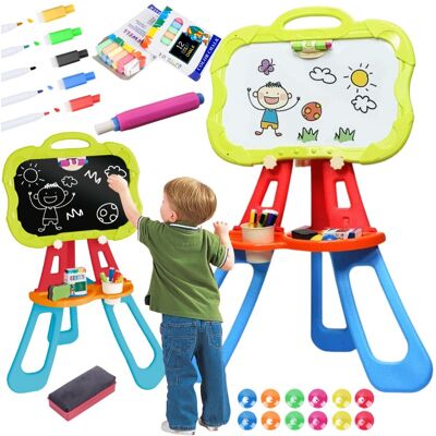 Import ProNice Duża Dwustronna Tablica Magnetyczna Suchościeralna Kreda Markery + Magnesy Import ProNice Duża Dwustronna Tablica Magnetyczna Suchościeralna Kreda Markery + Magnesy